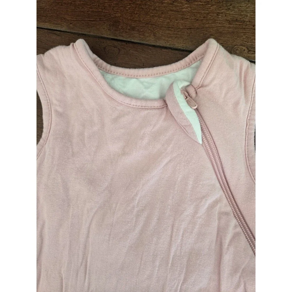 Kyte BABY Pink Zip Sleep Sack Wearable Blanket, Size M, 1.0 Tog Unisex